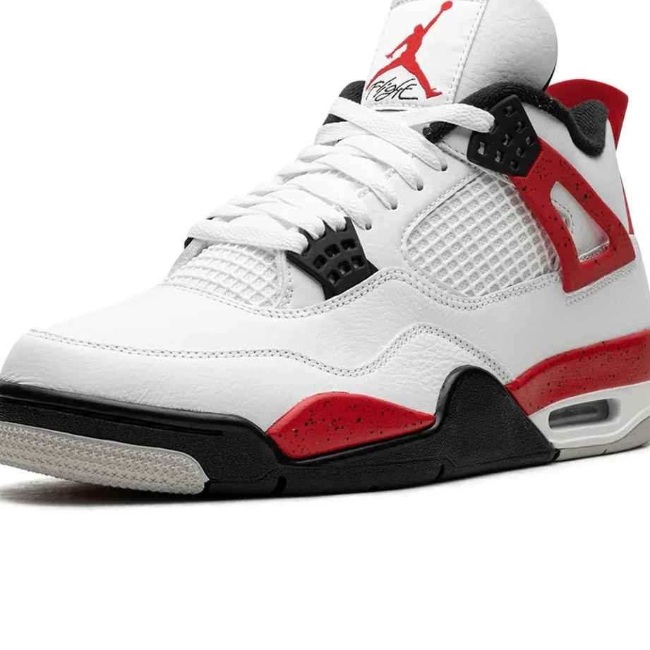 'Red Air Jordan Retro Cement' 4 0821
